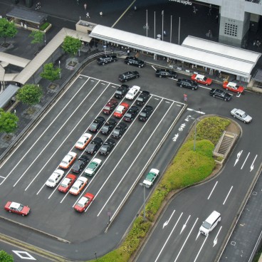 Kyoto Tower, View on Kyoto Station 2