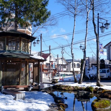 Kusatsu Onsen, Downtown