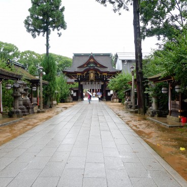 Kitano Tenmangu, Kyoto, Sanko-mon Gate