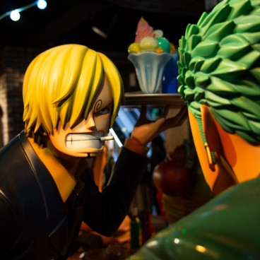 Tokyo One Piece Tower, Life-size characters