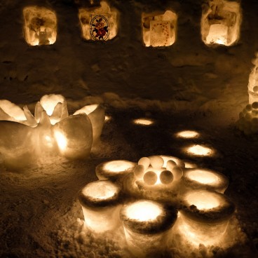 Otaru, Yuki Akari no Michi, Ice decorations 2