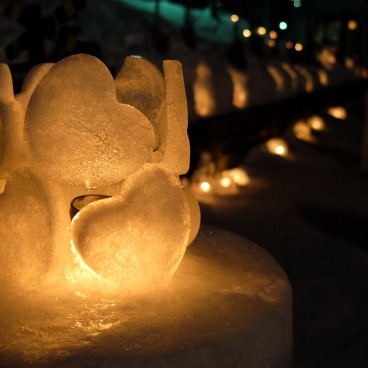 Otaru, Yuki Akari no Michi, Ice decorations 3