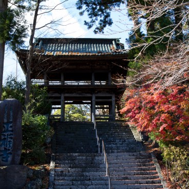 Fujiyoshida, Entrance to Shofuku-ji Temple, near Arakurayama Sengen Shrine and Chureito Pagoda