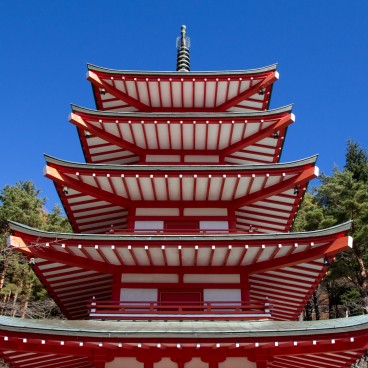 Arakurayama Sengen Shrine, Chureito Pagoda