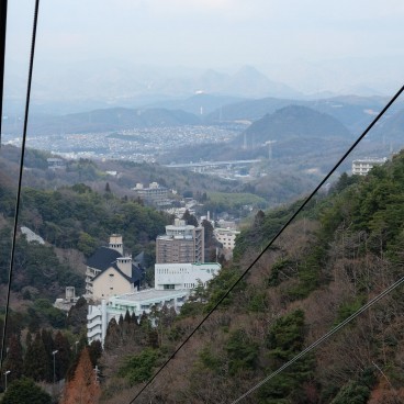 Arima Onsen, View from Mount Rokko's Ropeway