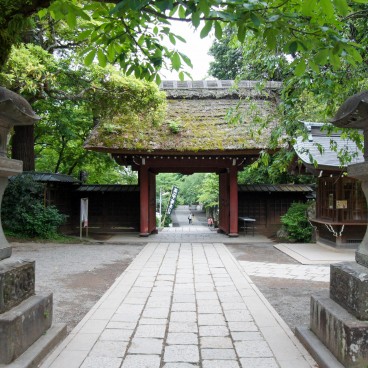Chofu, Jindai-ji, Sanmon gate