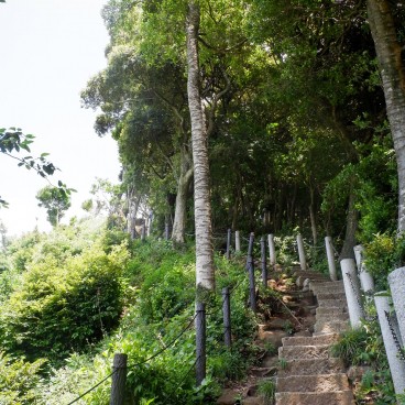 Tenen Hiking Trail accross the hills in the north of Kamakura