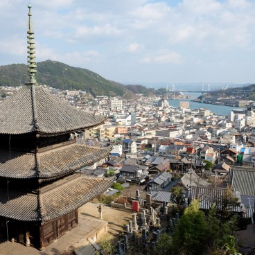 Onomichi, Temple Walk, Tenneiji Pagoda