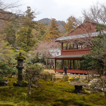 Otsu, Kyuchikurin-in, View on the main pavilion 2