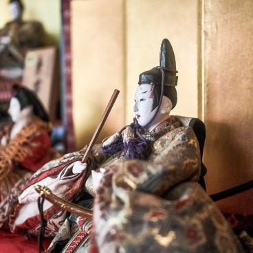 Otsu, Kyuchikurin-in, Exhibition of dolls for Hina Matsuri