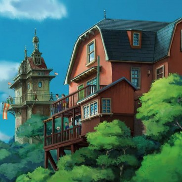 Ghibli Park Nagoya, Hill of Youth Illustration