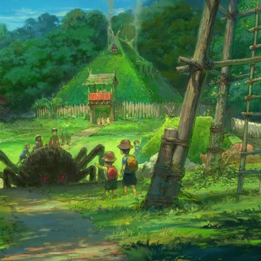 Ghibli Park Nagoya, Mononoke Village Illustration