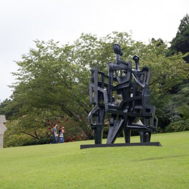 Hakone Open Air Museum, Sculpture by Ossip Zadkine (La demeure)