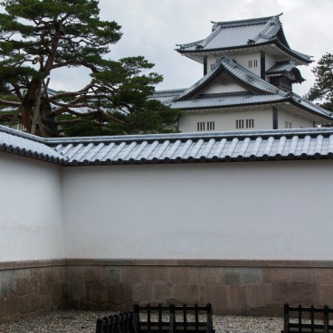 Kanazawa Castle, Reconstructed parts