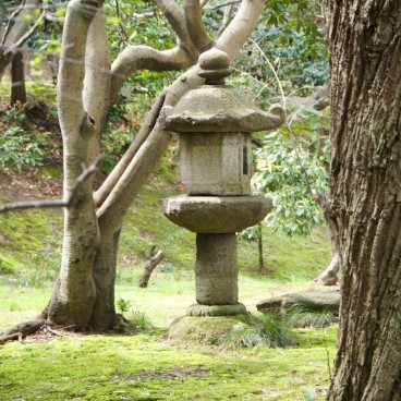 Sankei-en Garden, Yokohama, Stone Lantern