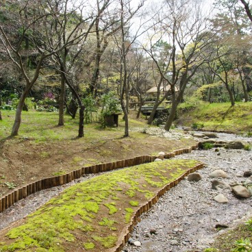 Sankei-en Garden, Yokohama, Artificial River