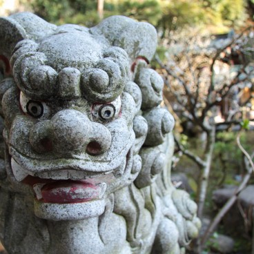 Zeniarai Benten, Guardian Lion