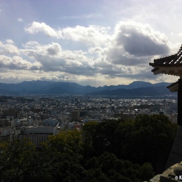 Matsuyama, View from the castle