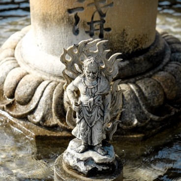 Mimuroto-ji, Fudo Myoo statue