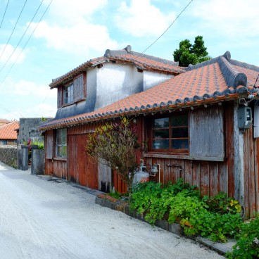 Taketomi Village, A traditional house 2