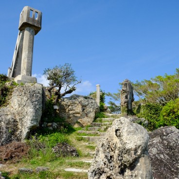 Taketomi-jima, Nagomi-no-to Observation tower (closed)
