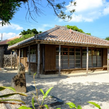 Taketomi Village, A traditional house