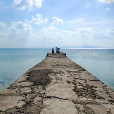 Taketomi-jima, Nishisanbashi Pier and beach
