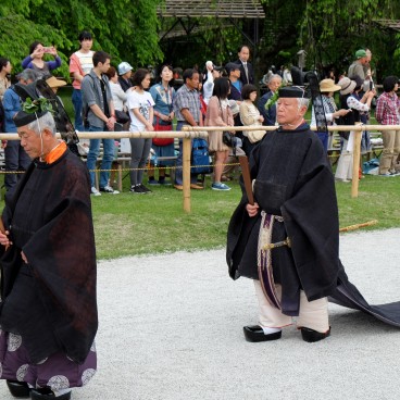 Aoi Matsuri (Kyoto), Procession at Kamigamo Shrine 7