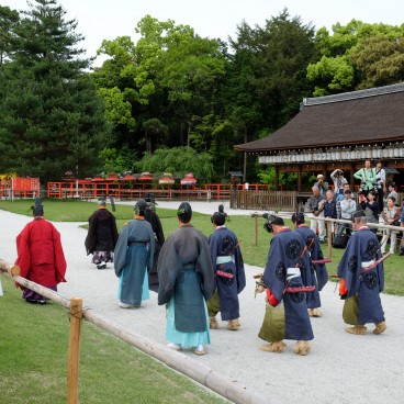 Aoi Matsuri (Kyoto), Procession at Kamigamo Shrine 9