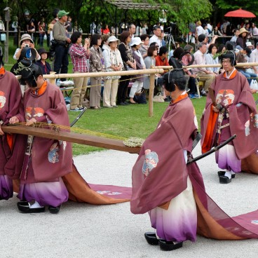 Aoi Matsuri (Kyoto), Procession at Kamigamo Shrine 10