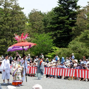 Aoi Matsuri (Kyoto), Procession at Kyoto Imperial Palace 6