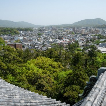 View on Matsue from Matsue Castle 4