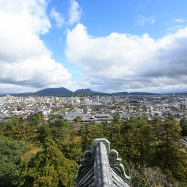 View on Matsue from Matsue Castle 2