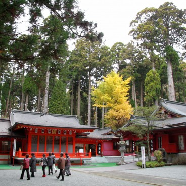 Hakone-jinja, Shrine's pavilions