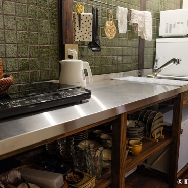 Machiya Cottage Karigane (Kyoto), Kitchen