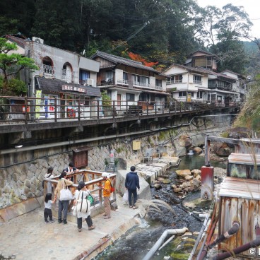 Yunomine Onsen on Kumano Kodo Pilgrimage Route in Tanabe (Wakayama)