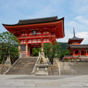Kiyomizu-dera, Kyoto during Coronavirus Outbreak in June 2020 (2)