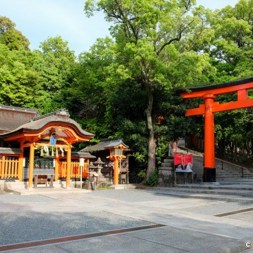 Fushimi Inari Taisha, Kyoto during Coronavirus Outbreak in June 2020 (2)