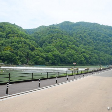 Arashiyama, Kyoto during Coronavirus Outbreak in June 2020