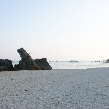 Okinawa, Rock Formations at Mibaru Beach 2
