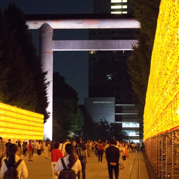 Yasukuni Shrine, Mitama Matsuri festival light-up 2