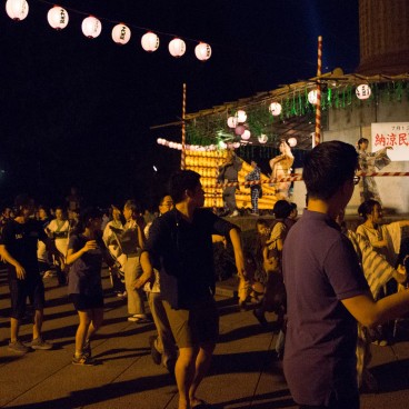 Yasukuni Shrine, Traditional dances at Mitama Matsuri festival