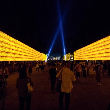 Yasukuni Shrine, Mitama Matsuri festival light-up