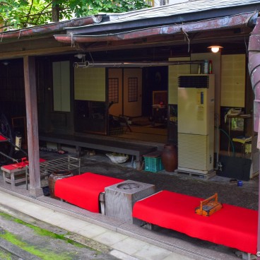 Ikinari-ya Restaurant in Niigata, Waiting area