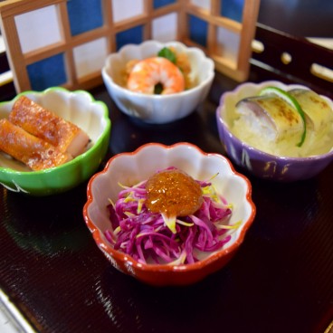 Ikinari-ya Restaurant in Niigata, Traditional dishes