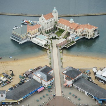 Fukuoka Tower, View on Marizon Resort