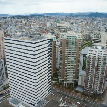 Fukuoka Tower, View on Fukuoka City 2