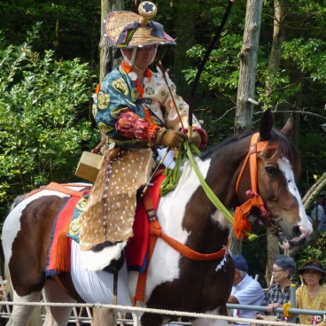 Reitai-sai (Kamakura), Archer and his horse 7
