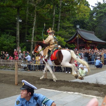 Reitai-sai (Kamakura), Yabusame exhibition