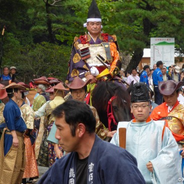 Reitai-sai (Kamakura), Archer and his horse 2